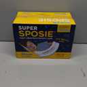 Super Sposie Booster Pads, Max Absorbency for Nighttime Diapers, Use with Overnight Diapers Size 5+, Incontinence Protection