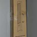 Patio Heater,1500W Outdoor Heaters,Wall Mounted Electric Heater With Remote,24H Timer,Overheat Protection,3 Heat Levels,Waterproof,Infrared Heater For Indoor,Garage,Backyard,Porch,Basement Use,Black