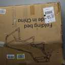 SnozeFlex Portable Camping Cot for Adults with Removable Mattress, Double Layer 1200D 330lb Foading Cot, Heavy Duty Camping Bed with Pillow