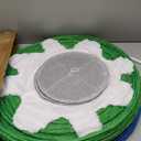 Light Up Pop-Up Christmas Ball Decorations, Plug and Play, 2-Piece Lighted Foldable Waterproof Safe Material Flocked Hanging Ball with Base Stakes/ Zip Ties for Indoor Outdoor Christmas Home Decor