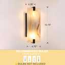 2 Pack 2 Light Square Red Frosted Glass Bathroom Wall Sconce Modern Concise Style Wall Light Fixture,Black Finish for Bedroom Hallway Bedside