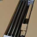 TONIAL1 Inch Double Curtain Rods for Windows 66 to 120 Inches (6-12ft), Heavy Duty Decorative Drapery Rod for 32 to 144 Inches (5.75-11.7ft) with Classic Cap Finial, Bronze