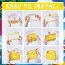 127 PCS Birthday Party Favor Supplies, Birthday Party Decorations Set Includes 50 Stickers, 15 Slap Bracelets, 10 Bracelets, 10 Button Pins, 10 Key chains, 10 Box, 10 Mask, 12 Stamp
