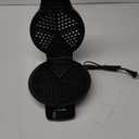 Mueller Heart 5 Waffle Maker, Waffle Iron, Adjustable Browning Control & Nonstick, Cool Touch Handle, Easy to Clean, Small Kitchen Appliances