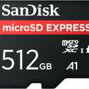 SANDISK 512GB microSD Express Card - Works with Nintendo-Switch 2, Up to 880MB/s Read, Up to 650MB/s Write, 220MB/s Sustained Write, U3, C10 - SDSQXFN-512G-GN4N