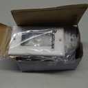 VCE Brush Wall Plate Cable Pass Through with Bracket, Decorator Cover for Low Voltage Cables - White, 2-Pack