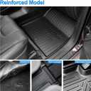 Floor Mats for 2020-2025 Hyundai Palisade 7/8 Passenger, Trunk Mat with Seat Back Cover and Lower Cargo Mat All Weather Interior Protector for 2025 Hyundai Palisade Accessories