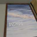 16x24 Picture Frame, Classic Brown 16 x 24 Poster Frame for Horizontal or Vertical Wall Mounting, 1 Pack