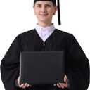 GraduatePro 20 Pack Diploma Cover 8.5x11 Certificate Document Presentation Holder Smooth Leather Letter Size Black
