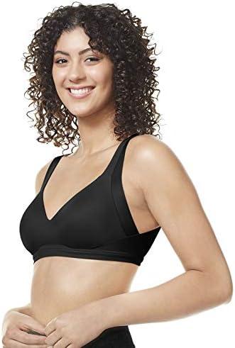 Warner's Womens No Side Effects Underarm and Back-Smoothing Comfort Wireless Lightly Lined T-Shirt Bra Ra2231a, Size Medium