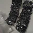 8 Packs Short Faux Locs Crochet Hair 120 Strands 12Inch Soft Locs wavy Dreadlocks Crochet Braids Natural Black Pre-Looped Crochet Hair for Women (1B, 12 Inch (Pack of 8))