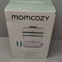 Momcozy 3 Layers Large Bottle Sterilizer and Dryer, Fast Sterilize and Dry, Universal Bottle Sterilizer for All Bottles & Breast Pump Accessories, Touch Screen & Auto-Off Bottle Sanitizer (Green)