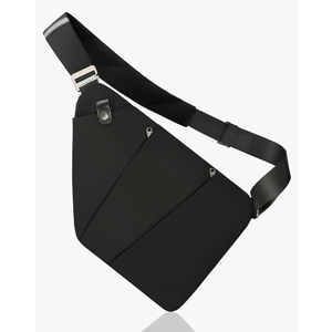 Black Anti Theft Crossbody Travel Bags Mens Sling Bag Over the Shoulder Bags for Women Gifts for Travelers