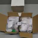 JUFLSKY Security Camera Outdoor Wired, 2K Security Cameras Outdoor, 2.4G & 5GHz WiFi Surveillance Camera Home/ Dome, IP66 Waterproof, 360° PTZ Auto Tracking, Color Night Vision/ AI Alert