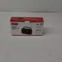 GPX R633B Portable Shortwave AM/FM Clock Radio (Black)