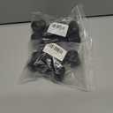 2 x Table Chair Rubber Leg Tips Caps, 8PCS Chair Leg Tips Caps, Rubber Furniture Feet Round for Furniture Legs, No Scratches and Reduce Noise(Black)