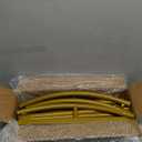 Skypatio 6.56FT Wedding Metal Arch Backdrop Stand with White Backdrop Cover, Balloon Gold Arch Stand for Birthday Party Baby Shower Wedding Decoration Stand for Backdrop