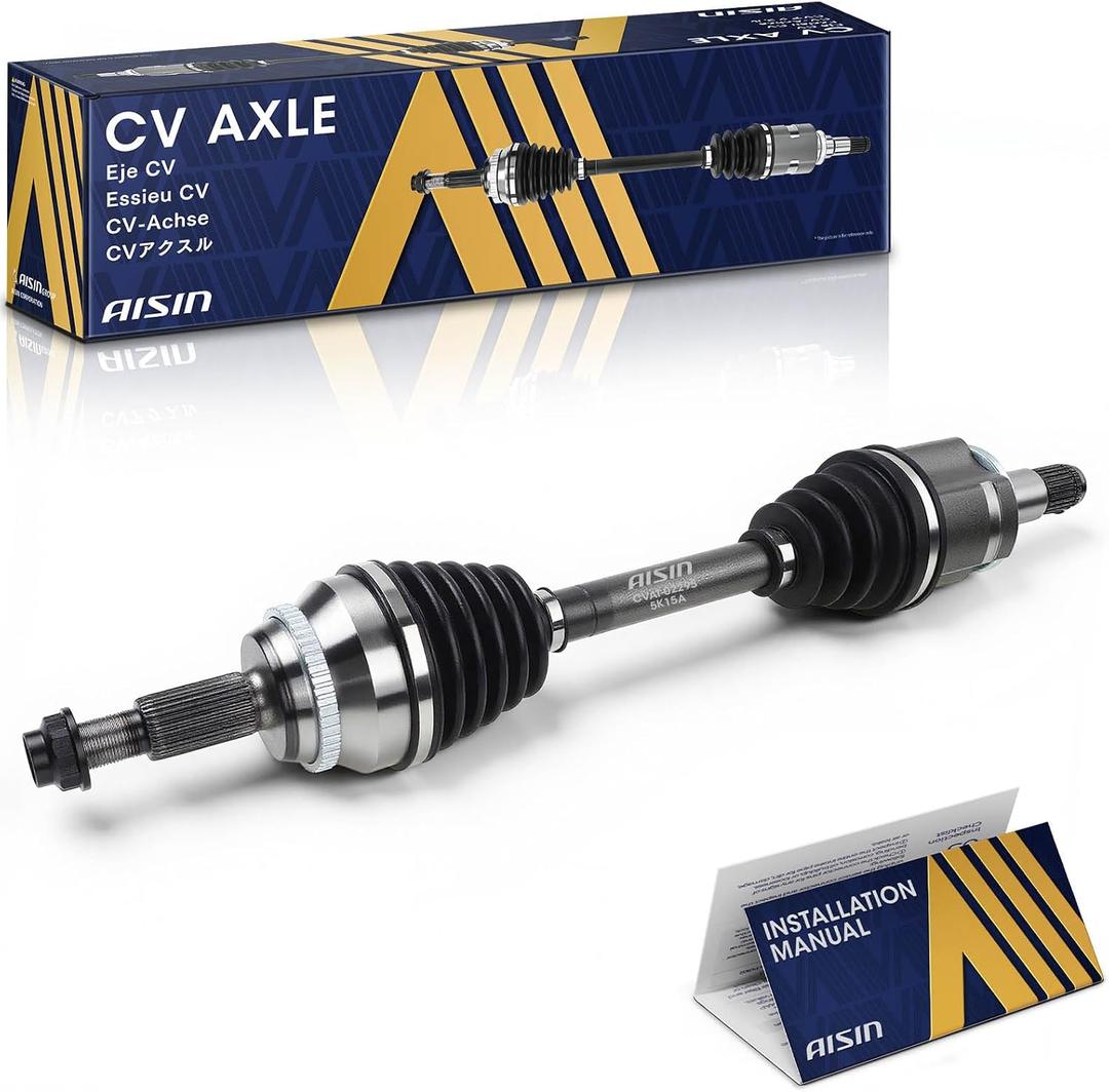 AISIN AFTERMARKET CVAT-02295 Front Left CV Axle Shaft Assembly - Compatible with Toyota Highlander 2006-2007, Lexus RX400h 2006-2008