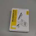 Nulaxy KM18 Bluetooth 5.4 Car Adapter with 1.44" Clear Display & Flexible Gooseneck - FM Radio Transmitter & Bluetooth Receiver for Hands-Free Calls, Wireless Music via BT/FM/AUX/TF, USB Car Charger (Black)