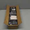 ENJOYBASICS 2 Pack Adjustable Spring Tension Curtain Rods 32 to 78 Inches, Stainless Steel Matte Black Shower Rod No Drilling for Window, Bathroom, Closet, Room Divider, 7/8" Diameter