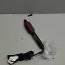 Farery Mini Thermal Brush 3 Temperature Adjustable, Travel Curling Iron for Short Hair 1 Inch, Heated Round Brush for Soft Curls, Lightweight Curling Wand for Bouncy Hair, Touch-ups, Dual Voltage (Black)