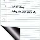 Giant Sized Magnetic Notebook Paper Handwriting Lined Paper Large Dry Erase Magnetic Notebook Poster for Whiteboard Accessories Homeschool Teacher Supplies Classroom Must Haves, 22'' x 28''