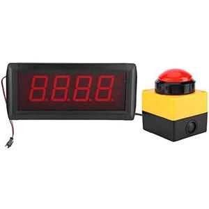 Countdown Timer,10 Seconds LED Digital Display Timer,with Remote Control,for Mall Promotion,Advertising(US)
