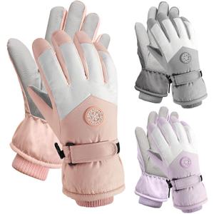 3 Pairs Winter Ski Snow Gloves Men Women Waterproof Touchscreen Snowboarding Gloves Warm Winter Snowmobile Glove