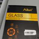 Ailun Screen Protector for iPad Pro 11 inch 2025/2024 [6th/5th Generation, M5/M4] 2 Pack + 2 Pack Camera Lens Protector,Tempered Glass 0.33mm,Face ID & Apple Pencil & Case Compatible [4 Pack]