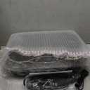 ALSO GO Vibration Plate Exercise Machine, 3 Workout Modes & 120-Level Vibration Platform for Weight Loss/Lymphatic Drainage, 400lbs Capacity Vibration Board with Resistance Bands for Full Body Workout, Gray