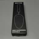 ROYTOA Soil Scoop Garden Trowel, Garden Spade with Ergonomic Walnut Handle, Small Hand Shovel for Transplanting, Digging and Cultivating