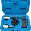 4PCS Crankshaft Turning Holding Kit Compatible with BMW Mini B37 B38 B47 B58 1.2L 1.5L 2.0L, for Rotate crankshaft and fix flywheel, Crankshaft Rotary Tool and Flywheel Locking Tool Set