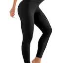 Leggings for Women - High Waisted Full Length Buttery Soft Yoga Pants for Workout Athletic Daily L/XL