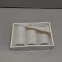 White Unscented Pillar Candles 3-Pack  Dripless & Smokeless, Long-Burning Thick Candles (2",3",4" Heights) for Weddings, Home Decor & Serene Ambiance