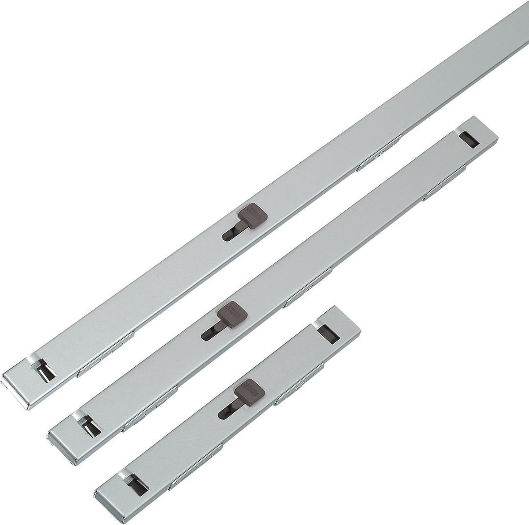 ABUS File Bar, 34 1/2" Length for 3 Drawers, Gray