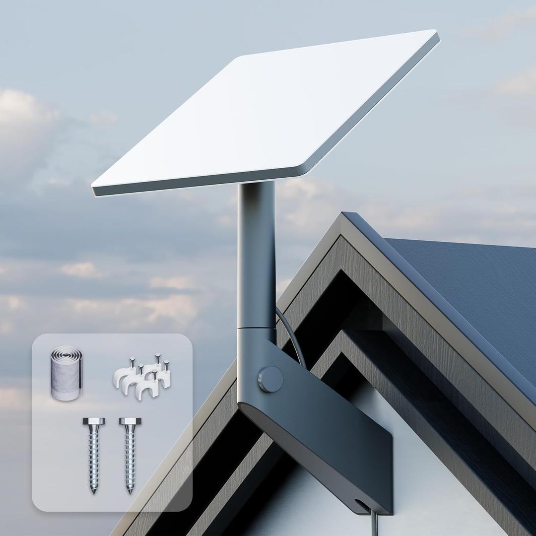 Starlink MIni Wall Mount, 360 Adjustable Starlink Mini Bracket, Gray