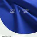 ODODOS Tummy Control 7/8 Compression Leggings for Women 25" High Waist Workout Yoga Pants with High-Positioned Pockets, Royal Blue, Large (Blue, L)