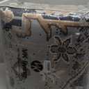 VK VK·LIVING Machine Washable Rug 9'x12' Vintage Design Washable Area Rugs with Non Slip Rugs for Living Room Bedroom Traditional Woven Rug Carprt Stain Resistant, Dining Office Boho Rug, Brown&Black