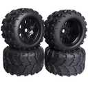 HobbyPark 3.2 17mm Hex RC Monster Truck Wheels and Tires Set for 1/8 Scale Arrma Kraton 6s Notorious Traxxas Maxx Tmaxx E-Revo 2.0 3.3 HPI Savage