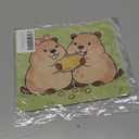 NightWind Cute Capybara Mouse Pad with Non-Slip Rubber Base, Easy Gliding, Spill-Resistant Surface, Durable Materials, Portable, 8.66 * 7.08 Inch Small Gaming Mousepads Desk Mat for Computers Laptop