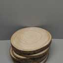 10 Pcs Natural Paulownia Wood Slices 8-9 Inches,Wood Slices for Centerpieces Table Decorations,Unfinished Rounds for Crafts, for Rustic Wedding Decoration Projects