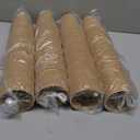 Lamosi 200 Pack 8 OZ Kraft Paper Cups, Brown Disposable Paper Coffee Cups, Unbleached Paper Cups for Hot/Cold Beverage Party Home Office