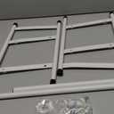 Expandable Shoe Rack, 8 Pairs Stackable Small Shoe Rack, Metal Adjustable Shoes Organizer for Closet, Entryway, Hallway, Garage, Front Door, Shoes Shelves