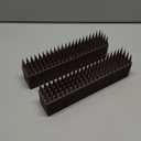 Bird Spikes, 20 Pack High Thorn Pigeon Deterrent, Pigeon Spikes for Small Bird Cat Squirrel Raccoon, Easy Installation Anti Robin Defender use for Fence Balcony Building