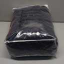 H.VERSAILTEX Real Velvet Plush 3 Piece Stretch Sofa Covers Couch Covers for 2 Cushion Couch Sofa Slipcovers Width Up to 90 Inch Feature Thick Soft Stay in Place (Large Sofa, Black)