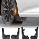 Sunsdrew Mud Flaps for 2023 2024 2025 Lexus RX350 RX350h RX500h Accessories,All Weather Guard Splash Lexus RX Guards Mudguards,No-Drill Front&Rear Fender with Hardware Kits