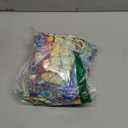 Boho Round Outdoor Tablecloth with Umbrella Hole, Green Fitted Table Cover with Zipper, Outdoor Camping Essentials, Waterproof Umbrella Table Cloth with Elastic (45''-54'')