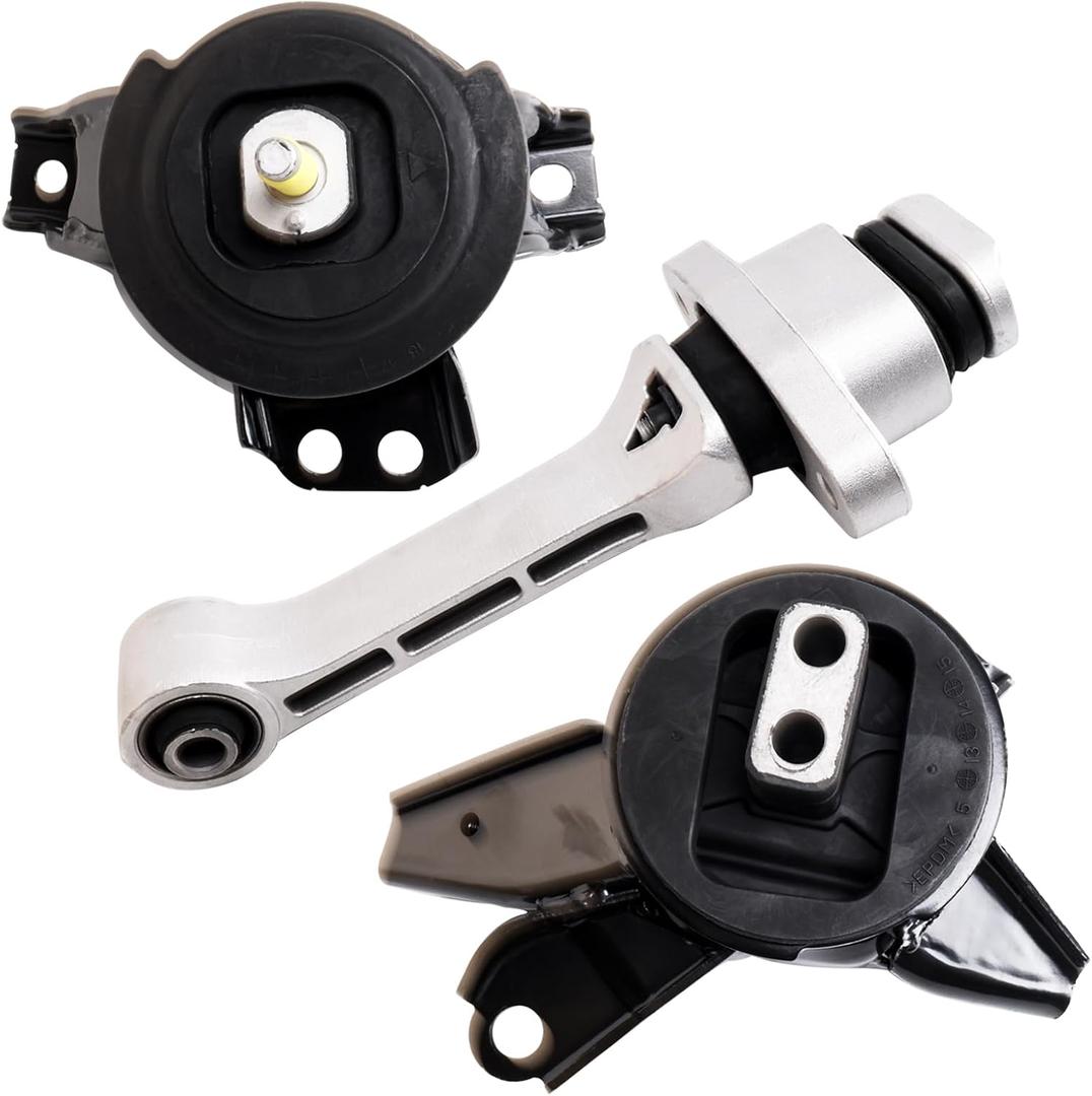 Set of 3 Engine Motor Mount Compatible with 2013-2018 Santa Fe Sport,2014-2015 Sorento L4 2.4L,14-15 Sorento V6 3.3L,FWD,Replace for A71061 A71062 A71045