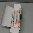 U-100 1cc/ml Syringes with 30G 1/2 inch Individual Package Pack of 36