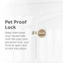 IRIS USA Dog Playpen with Door, 24 4 Panel Pet Exercise Pen Indoor Outdoor Puppy Play Pen, Portable Plastic Pet Fence for Small Medium Dogs, Foldable 35 x 35 x 24, White